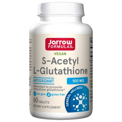 Jarrow Formulas, S-Acetyl L-Glutathione, 100 Mg, 60 Tabs