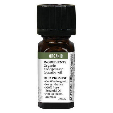 Aura Cacia, Organic Essential Oil, Copaiba .25Oz