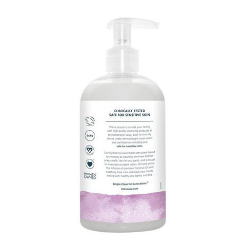 Kirk's Natural Products, Hand Soap, 12 Oz