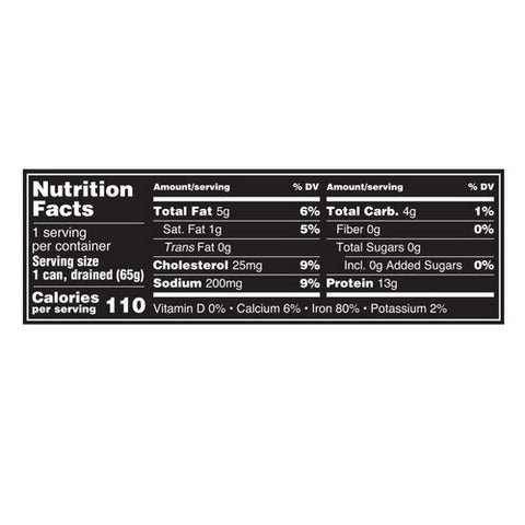 Crown Prince, Smoked Baby Calms, 3 Oz(Case Of 12)