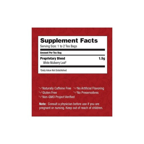 Bravo Tea & Herbs, Absolute White Mulberry Leaf Tea, 20 bags