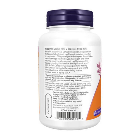 Now Foods, Biocell Collagen, 120 Veg Caps