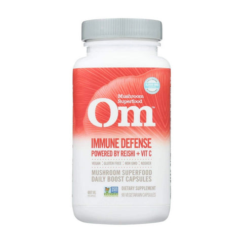Om Mushrooms, Immune Defense, 90 Caps