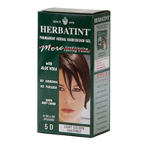 Herbatint, Herbatint Permanent Light Golden Chestnut (5d), 4.56 Oz