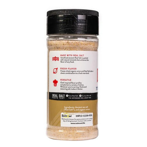 Redmond, Organic Onion Salt, 8.25 Oz