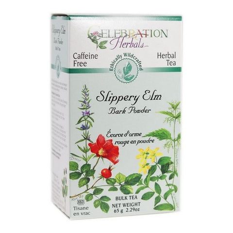 Celebration Herbals, Slippery Elm Bark Powder Tea, 65 grams