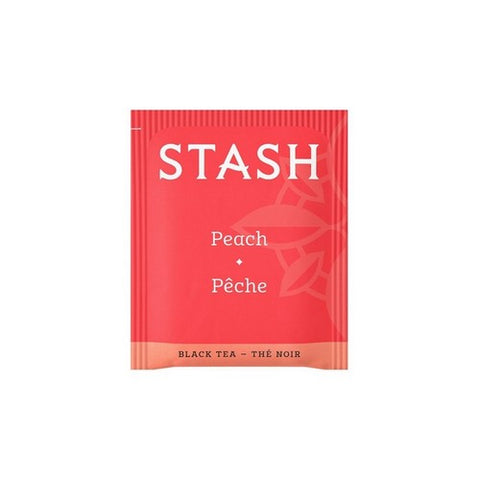 Stash Tea, Black Tea Peach, 20 Count