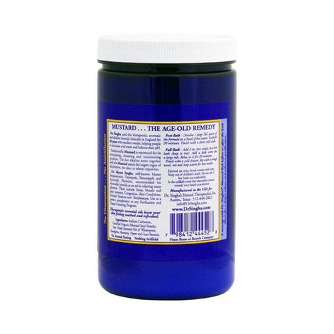 Dr. Singhas Mustard Bath, Mustard Bath Original Ayurvedic Bath Salts Formula, 28 Oz