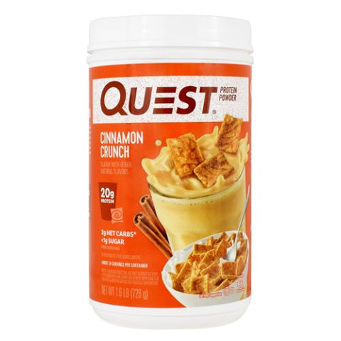 Quest Nutrition, Protein Powder, Cinnamon Crunch 1.6 lbs