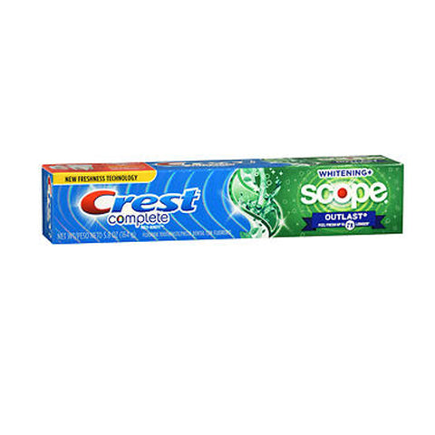 Crest, Complete + Scope Toothpaste, 5.8 Oz