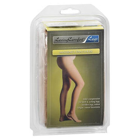Loving Comfort, Legs Maternity Pantyhose Firm Compression Beige Tall, 1 Each