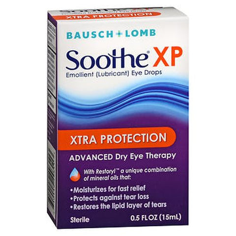 Bausch + Lomb, Soothe XP Xtra Protection Advanced Dye Eye Therapy, 0.5 Oz