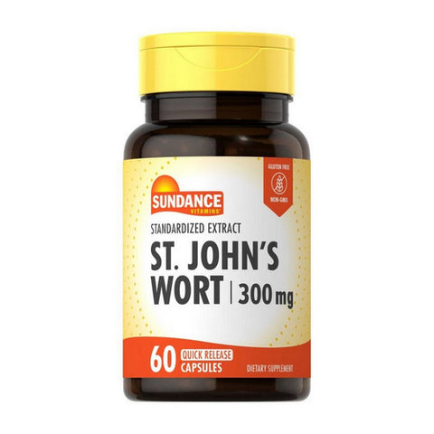 Sundance, St. John'S Wort Quick Release Capsules, 300 mg, 60 Caps
