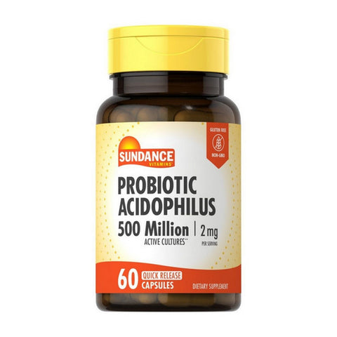 Sundance, Probiotic Acidophilus Quick Release Capsules, 60 Caps