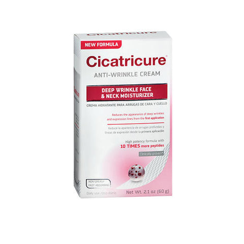 Cicatricure, Deep Wrinkle Face & Neck Moisturizer, 2.1 Oz