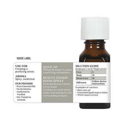 Aura Cacia, Essential Oil Blend, Rescue Charm 0.5 Oz