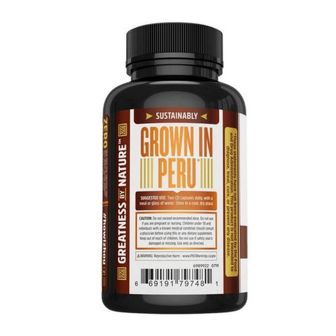 Zhou Nutrition, MACA Superfood Organic, 120 Count