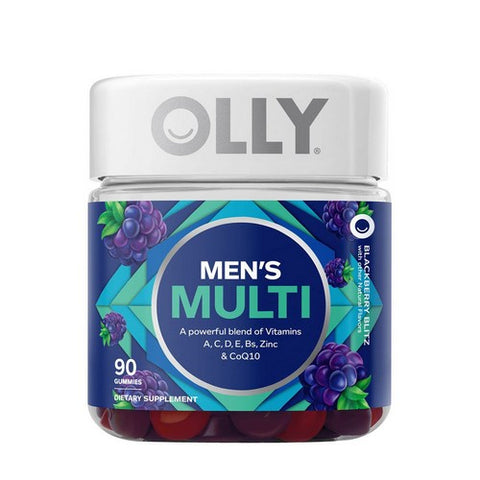 The Perfect Men's Multi Blackberry Blitz 90 Gummies by Olly