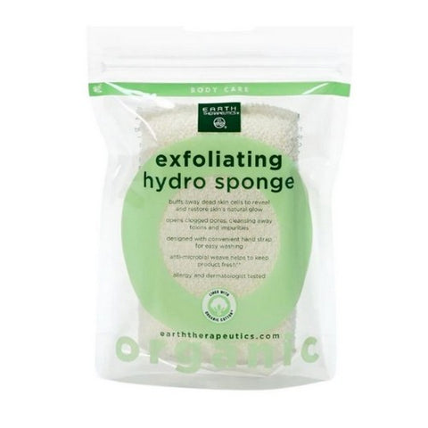 Earth Therapeutics, Organic Cotton Square Sponge, 0, 1 Unit