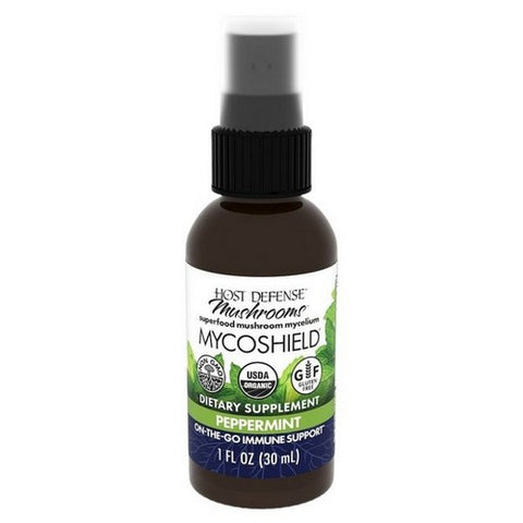 Host Defense, MycoShield Spray Peppermint, 1 Fl Oz
