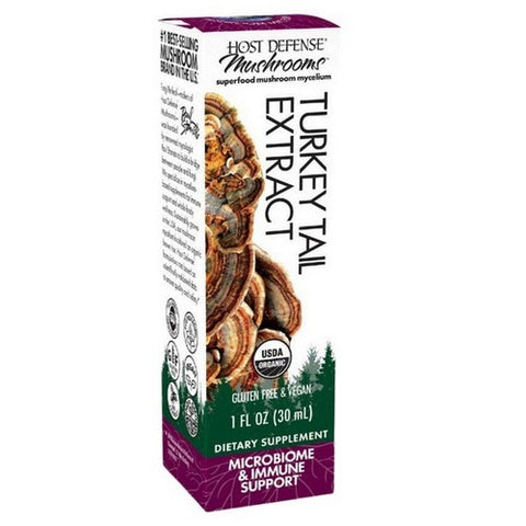Host Defense, Turkey Tail Extract, 1 Fl Oz