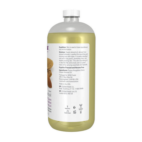 Now Foods, Sweet Almond Oil, 32 Oz