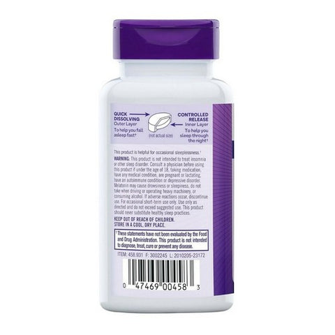 Natrol, Melatonin Time Release, 3 mg, 100 tabs