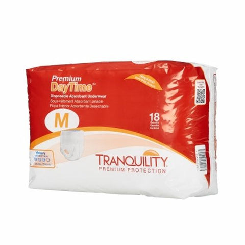 Tranquility, Premium DayTime Underwear Adult Medium Unisex, Count of 18