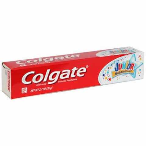 Colgate, Toothpaste Colgate  Junior Bubble Fruit Flavor 2.7 oz. Tube, 2.7 Oz
