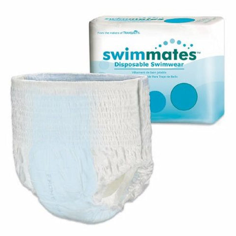 Swimmates, Bowel Containment Swim Brief Pull With Tear Away Seams Adult 2X-Large Unisex, Case Of 4