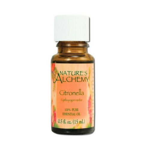 Natures Alchemy, Pure Essential Oil Citronella, 0.5 Oz