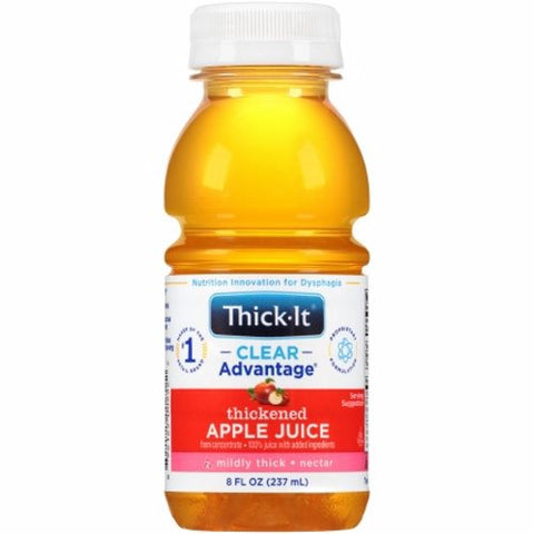 Kent Precision Foods, Thickened Beverage Bottle Apple Flavor Liquid B455-L9044, 8 Oz