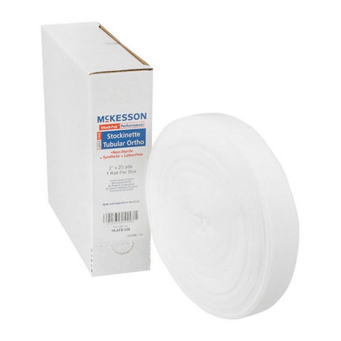 McKesson, Stockinette Tubular McKesson 2 Inch X 25 Yard Polyester NonSterile, 1 Roll