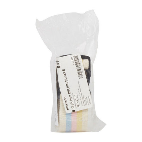 McKesson, Gait Belt 60 Inch Length Pastel Stripe 859, Count of 48