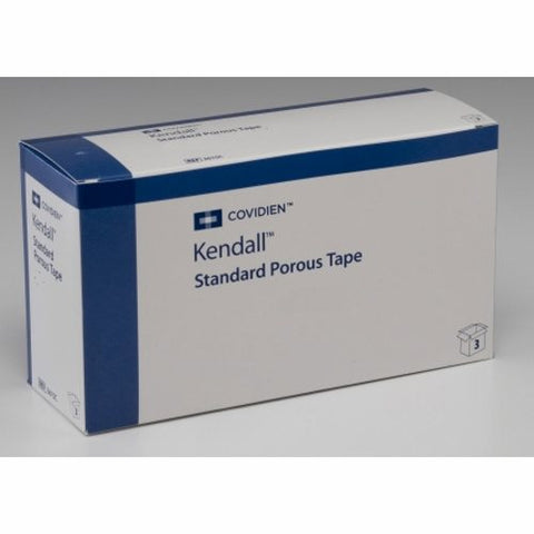 Kendall, Medical Tape White 3 Inch X 10 Yard Cloth NonSterile 7046C, Case Of 12
