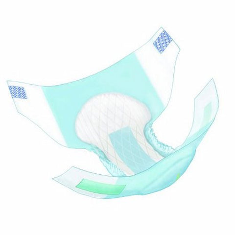 Cardinal, Unisex Adult Incontinence Brief Overnight Quilted Large Disposable Heavy Absorbency, Count of 1