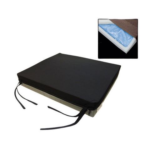 Drive Medical, Seat Cushion Gel-U-Seat Lite 20 W X 18 D X 3 H Inch Foam / Gel, 1 Each