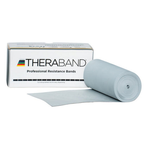 Thera-Band, Exercise Resistance Band Thera-Band  Silver 6 Yard 2X-Heavy Resistance, Count of 1