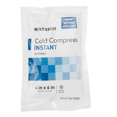 McKesson, Instant Cold Pack McKesson General Purpose 4 X 6 Inch Disposable, 1 Each