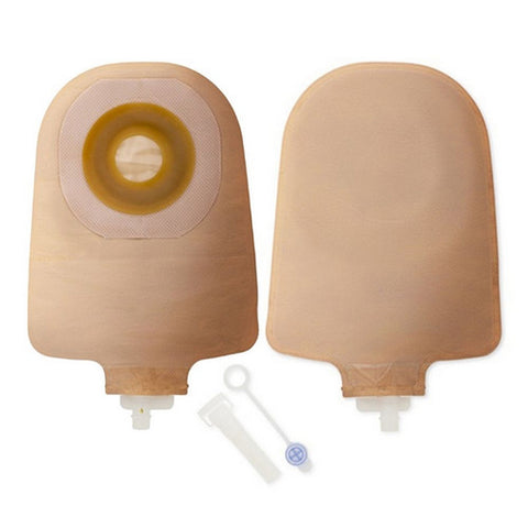 Hollister, Urostomy Pouch Ultra Clear One-Piece System 9 Inch Length 3/4 Inch Stoma Drainable, Box Of 10