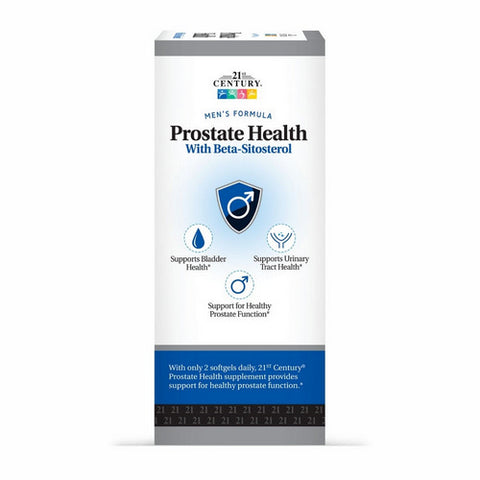 21st Century, Prostate Health With Beta-Sitosterol, 60 Soft gels