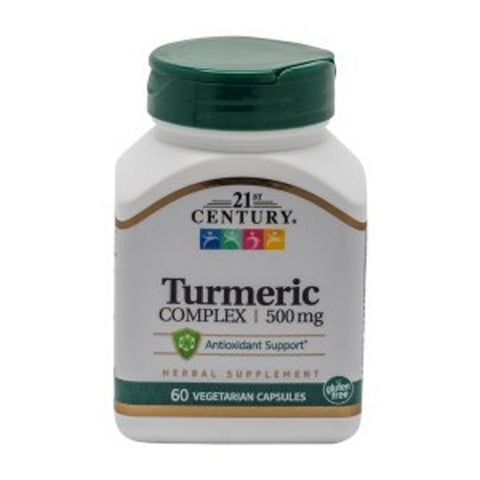 21st Century, Turmeric Complex, 500 mg, 60 Veg Caps
