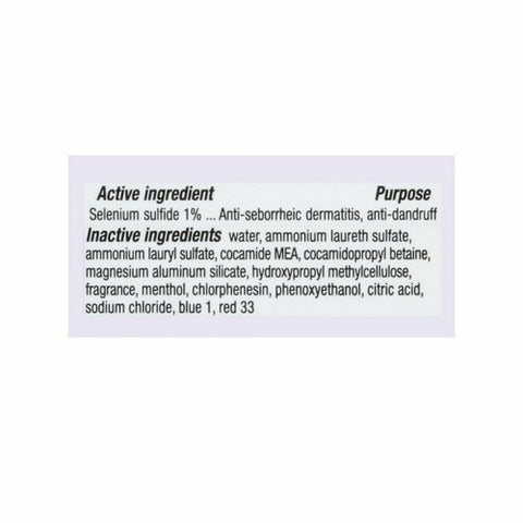 Rugby, Anti Dandruff Shampoo Selenium Sulfide Blue Formula, 7 Oz