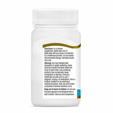 21st Century, Iron Ferrous Sulfate, 325 mg, 120 Tabs