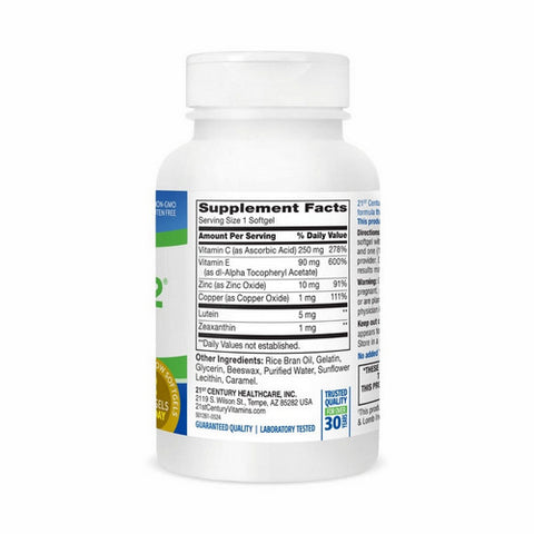 21st Century, Healthy Eyes Superview2, 120 Softgels