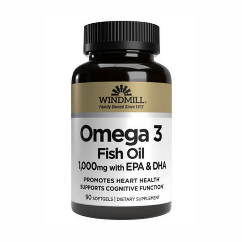 Windmill Health, Omega 3 Epa & Dha, 1000mg, 90 Softgels