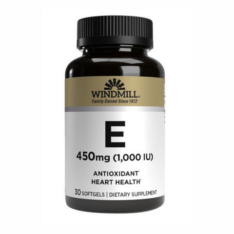 Windmill Health, Vitamin E, 30 Softgels