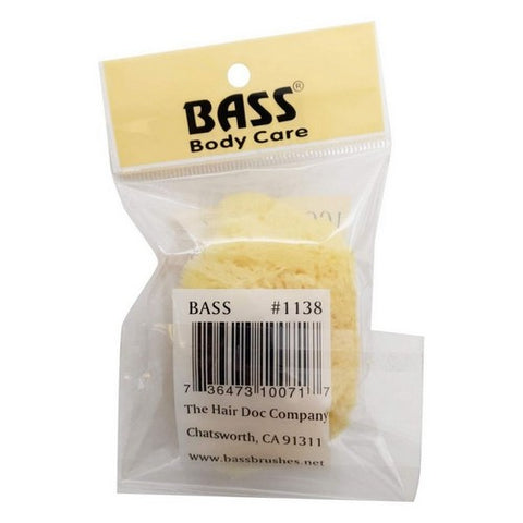 Bass Brushes, 100% Natural Facial Cleansing Sea Sponge, 1 Count
