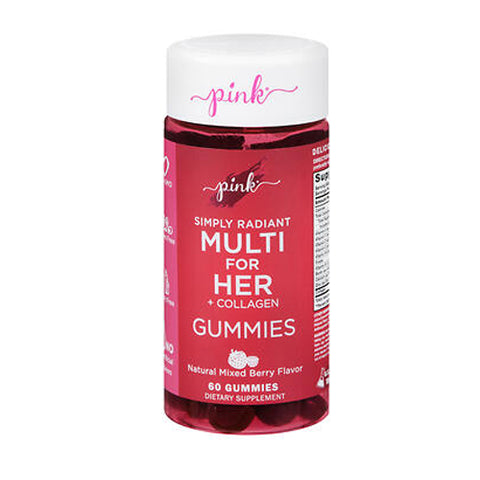 Nature's Truth, Pink Simply Radiant Multi for Her + Collagen Gummies, 60 Gummies