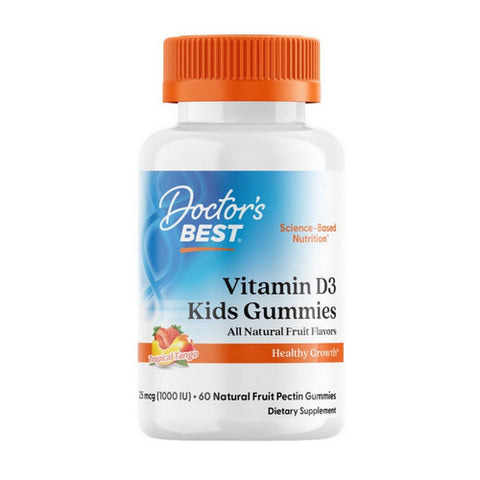 Doctors Best, Vitamin D3 Kids Gummies, 60 Gummies